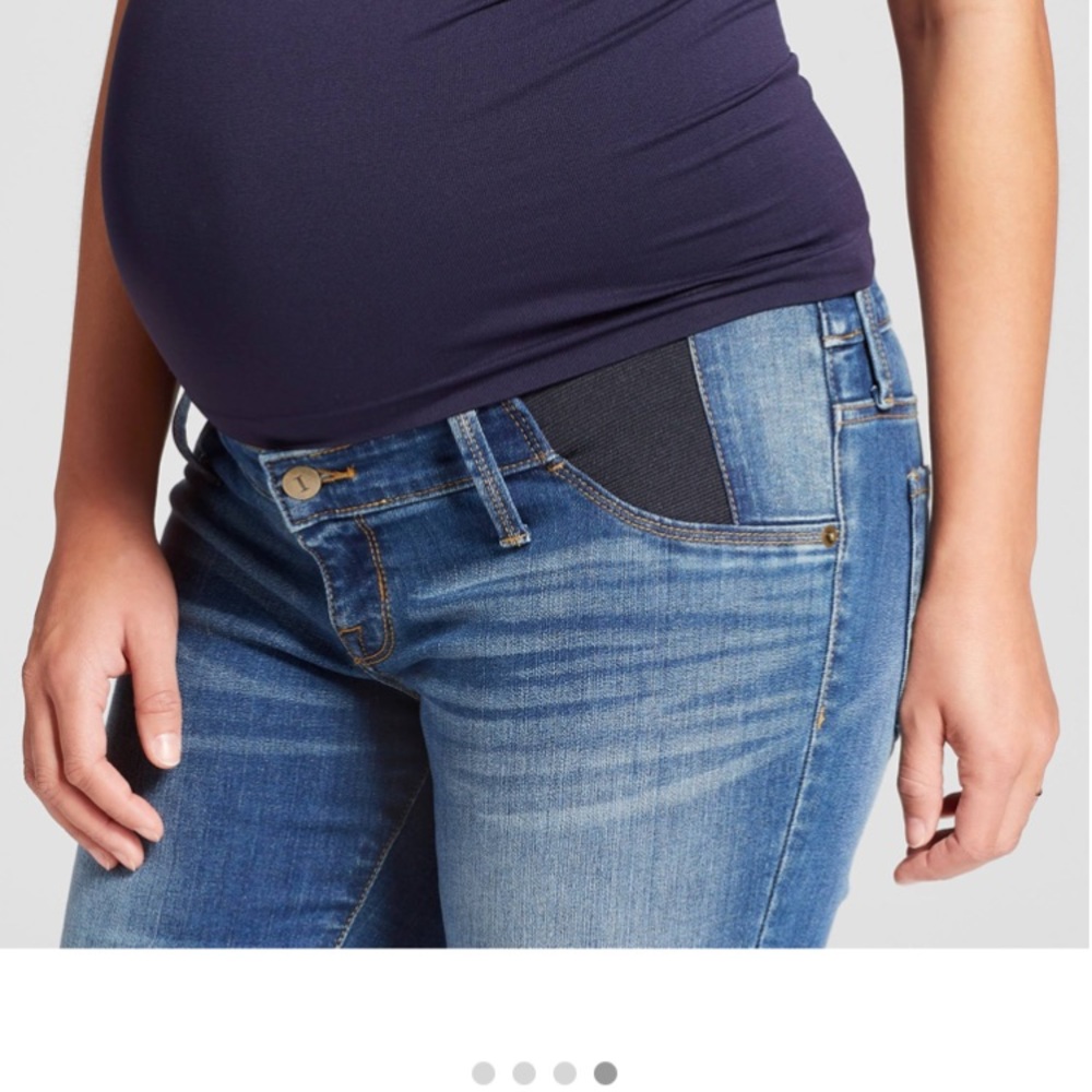Isabel Maternity skinny crop jeans Size 6 - Picture 3 of 6